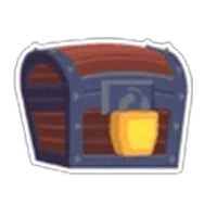 Treasure Chest Sticker - Common from Ocean Sticker Pack